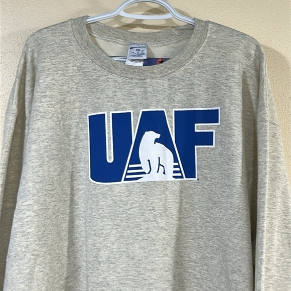 Interesting University of Alaska Fairbanks, Men’s Large, XL, NWT Retail $44 - Picture 5 of 8